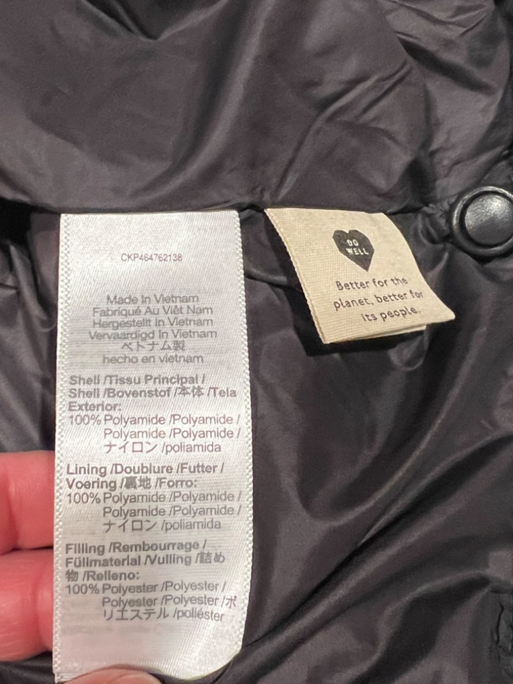 NWT Madewell PrimaLoft Packable Hooded Quilted Jacket S - Picture 6 of 7